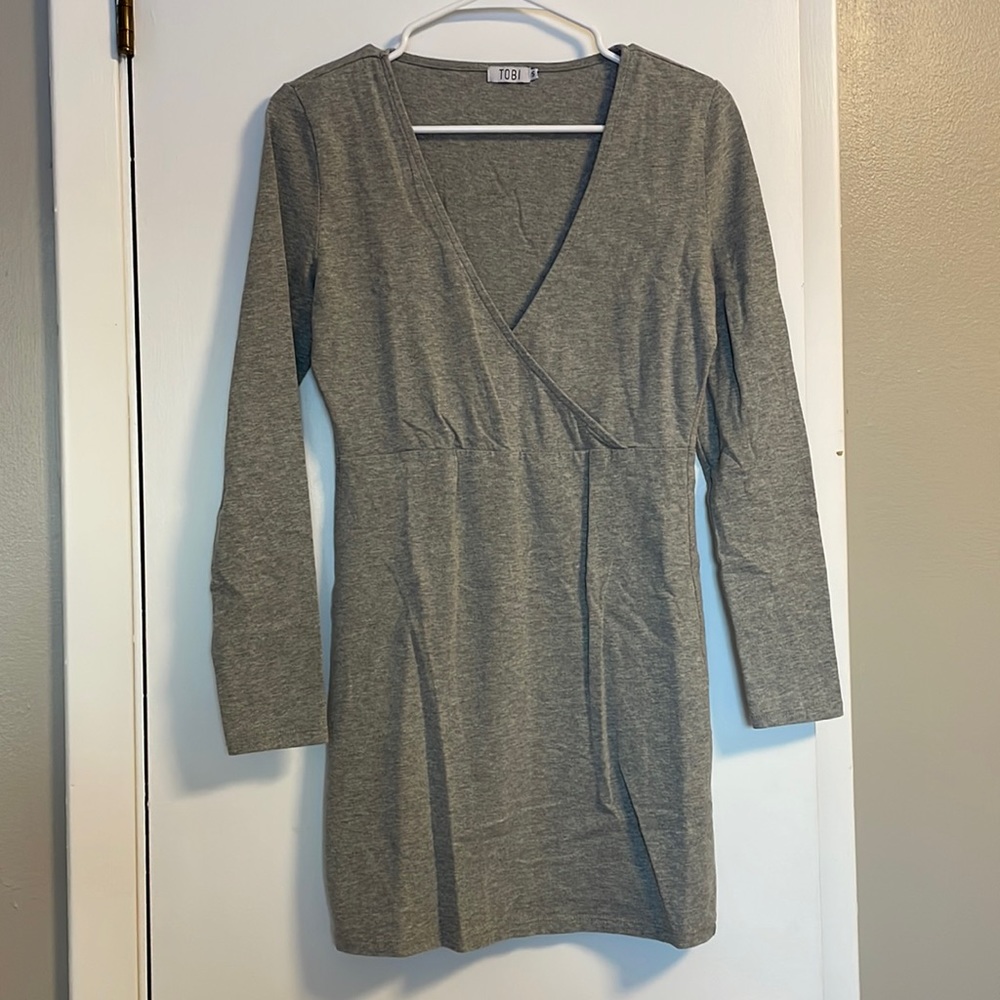 Deep v dress